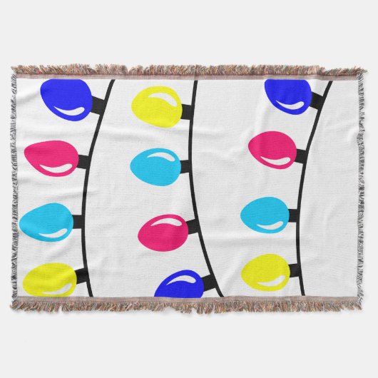 クリスマスライト スローブランケット (正面)