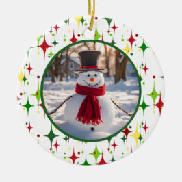 クリスマスライト セラミックオーナメント