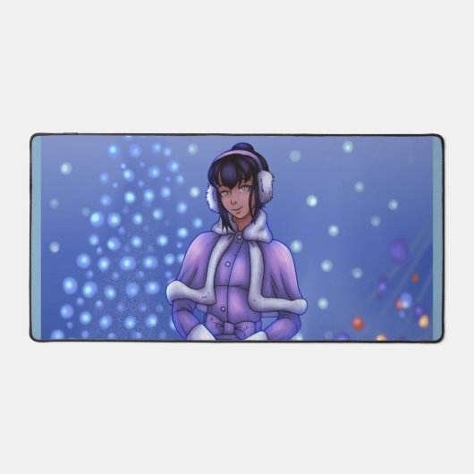 クリスマスライト デスクマット (正面)