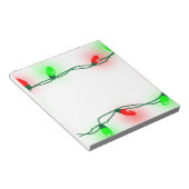 クリスマスライト ノートパッド (アングル)