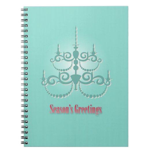 クリスマスライト ノートブック (正面)