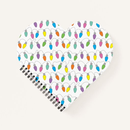 クリスマスライト ノートブック (正面)