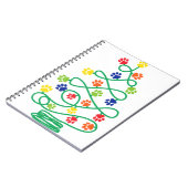 クリスマスライト ノートブック (左側)