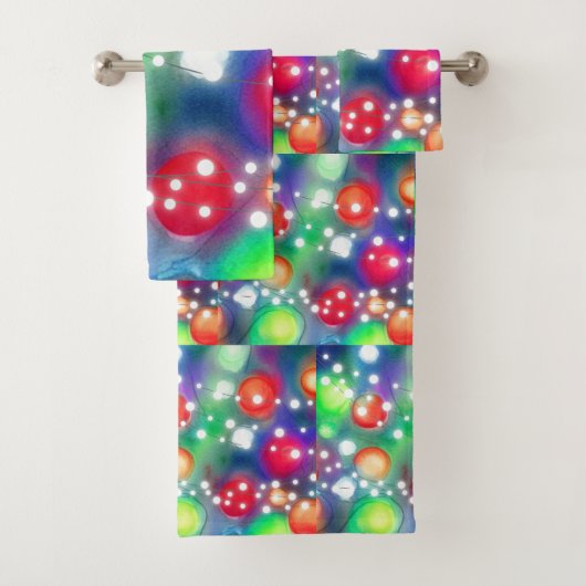 クリスマスライト バスタオルセット (インサイチュ)