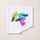 クリスマスライト バスタオルセット (ウォッシュタオル)