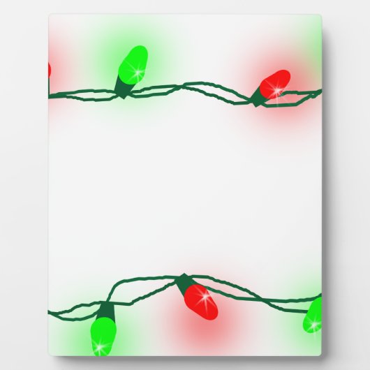クリスマスライト フォトプラーク (正面)