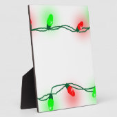 クリスマスライト フォトプラーク (側面)
