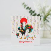 クリスマスライト、ボーブル、プレゼント、オンドリ (スタンド正面)