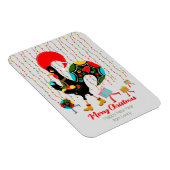 クリスマスライト、ボーブル、プレゼント、オンドリ マグネット (右側)