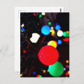 クリスマスライト ポストカード (正面/裏面)