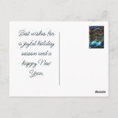 クリスマスライト ポストカード (裏面)