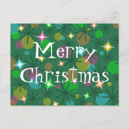 クリスマスライト「メリークリスマス」のはがき シーズンポストカード