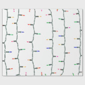 クリスマスライト ラッピングペーパー (フラット)