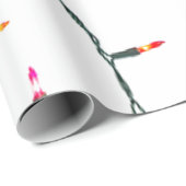 クリスマスライト ラッピングペーパー (ロールコーナー)