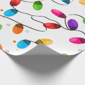 クリスマスライト ラッピングペーパー (角)