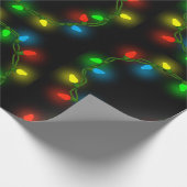 クリスマスライト ラッピングペーパー (角)