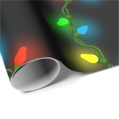 クリスマスライト ラッピングペーパー (ロールコーナー)