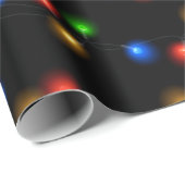 クリスマスライト ラッピングペーパー (ロールコーナー)