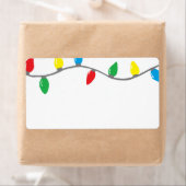 「クリスマスライト」ラベル ラベル (インサイチュ)