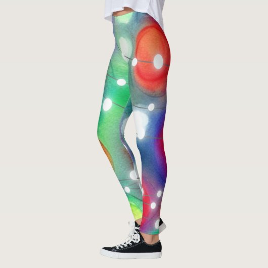 クリスマスライト レギンス (左)