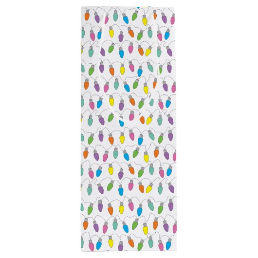 クリスマスライト ワインギフトバッグ (裏面)