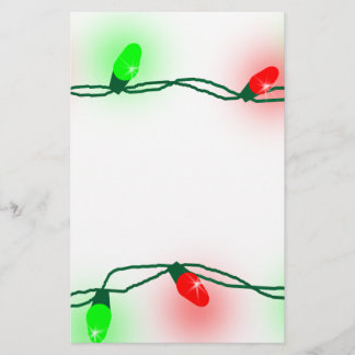 クリスマスライト 便箋