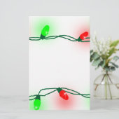 クリスマスライト 便箋 (スタンド正面)