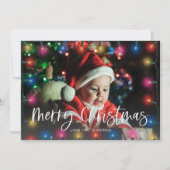 クリスマスライト&写真 (正面)