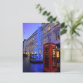 クリスマスライト、南モルトンセントロンドンポストカード ポストカード (スタンド正面)