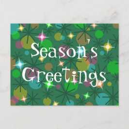 クリスマスライト「季節の挨拶」はがき シーズンポストカード