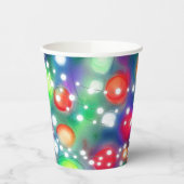クリスマスライト 紙コップ (左)
