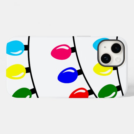 クリスマスライト Case-Mate iPhoneケース (裏面 (横))