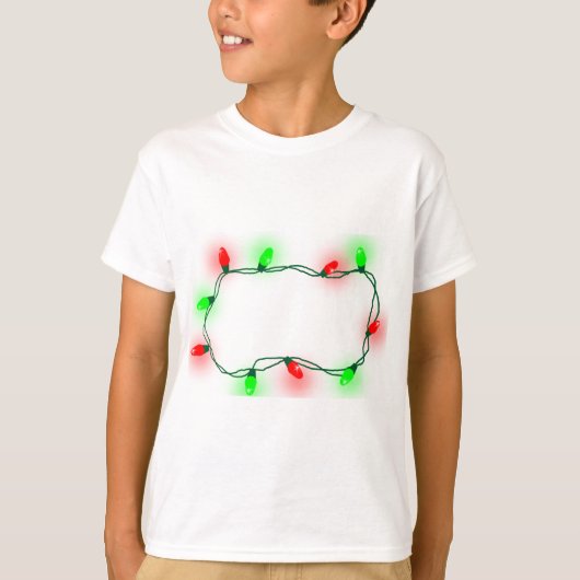 クリスマスライト Tシャツ (正面)