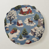 クリスマスラウンドクッション ラウンドクッション (裏面)