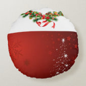 クリスマスラウンドピロー ラウンドクッション (裏面)
