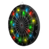 クリスマスラウンドライト ダーツボード (正面右)