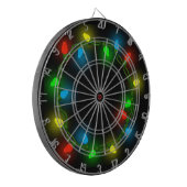 クリスマスラウンドライト ダーツボード (正面左)