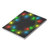 クリスマスラウンドライト ノートパッド (回転)