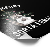 クリスマスラクーンソルタソメリールタフェラルクリスマス フォトプリント            (角)