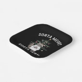 クリスマスラクーンソルタソメリールタフェラルクリスマス ペーパープレート (傾斜あり)