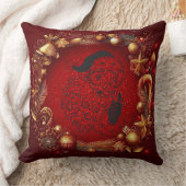 クリスマスラグジュアリーリッチな質感メリークリスマス クッション (ブランケット)