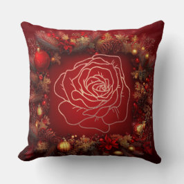 クリスマスラグジュアリーリッチな質感メリークリスマス クッション