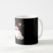 クリスマスラグドール猫 コーヒーマグカップ (正面右)