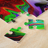 クリスマスラッシュ….. ジグソーパズル (側面)