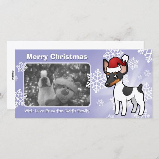 クリスマスラットテリア/トイキツネテリア シーズンカード (正面/裏面)