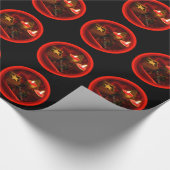 クリスマスラッパーソナライズされたピング紙 ラッピングペーパー (角)