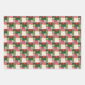 クリスマスラッピングペーパーパペルドレガロナビデーノ ラッピングペーパーシート (正面3)