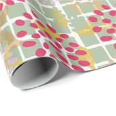 クリスマスラッピング用の花火紙 ラッピングペーパー (ロールコーナー)