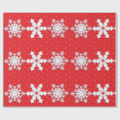 クリスマスラッピング紙とクリスマスキャラクター ラッピングペーパー (フラット)