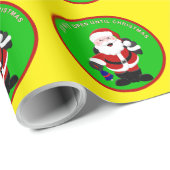 クリスマスラッピング紙まで開かない ラッピングペーパー (ロールコーナー)